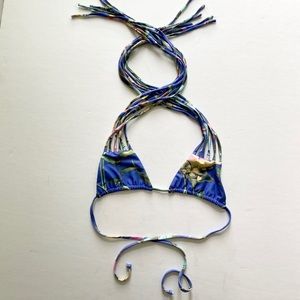 Stone Fox Swim Natasha Strappy Floral Bikini Top